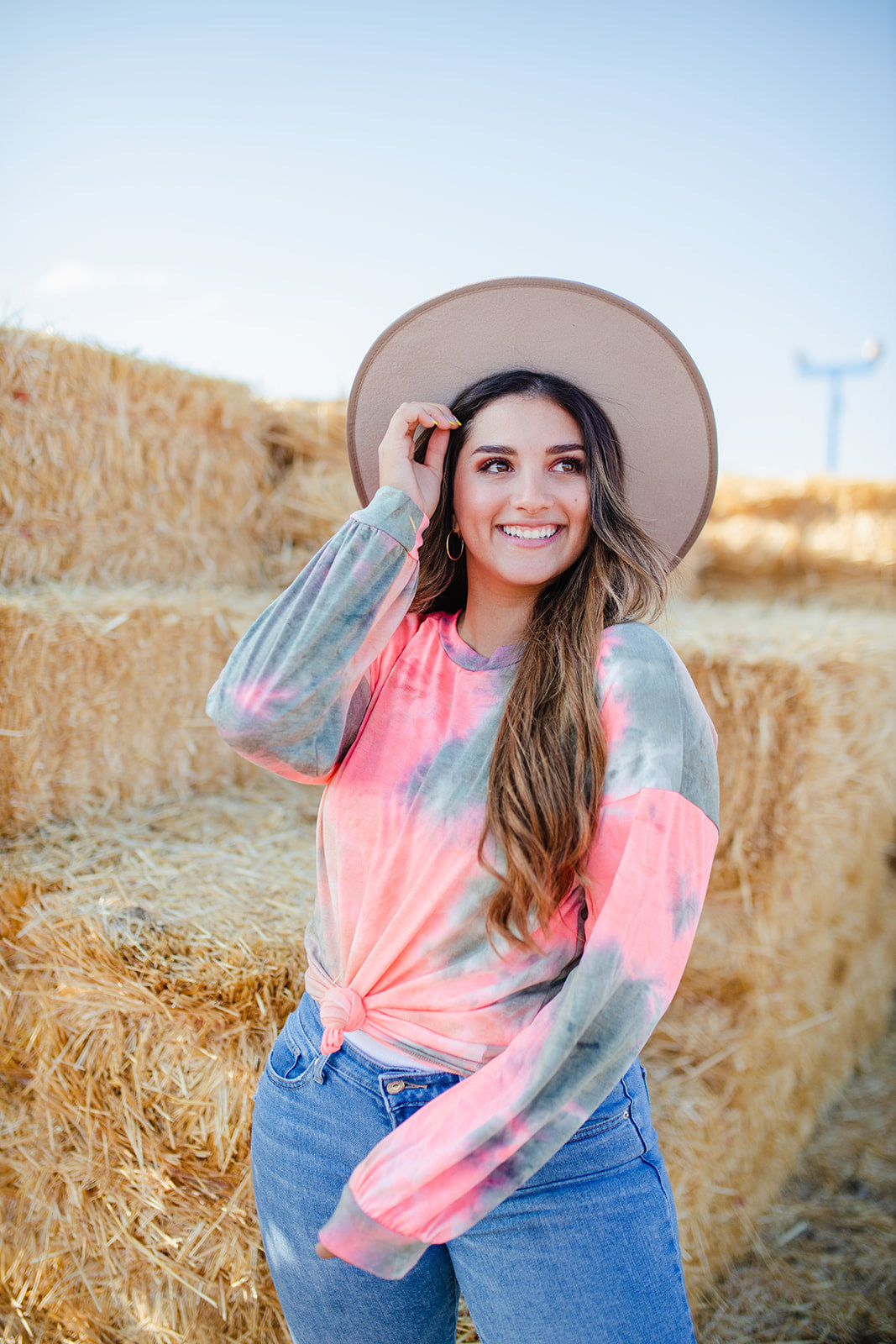 Never Let You Go Tie Dye Top