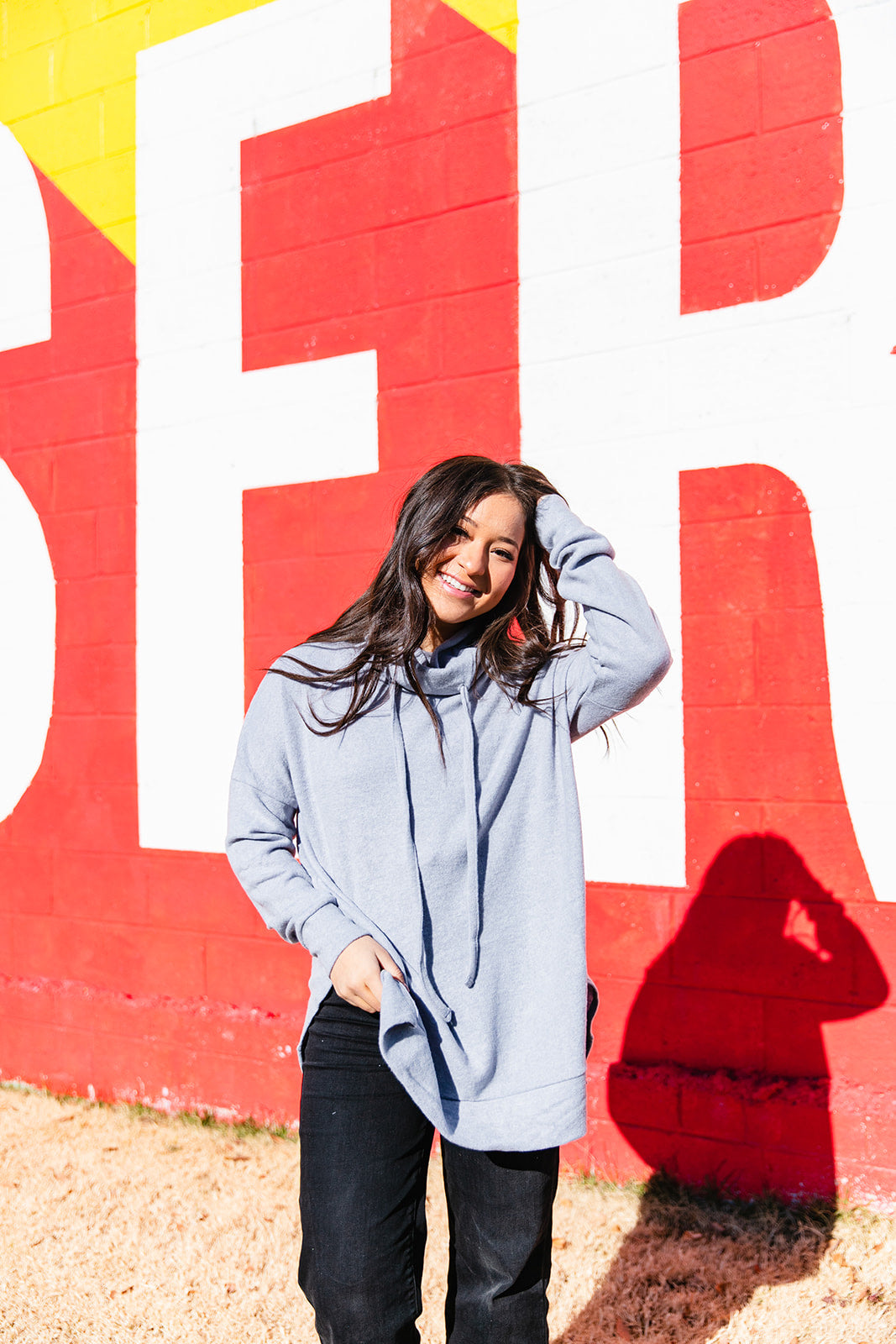 Frankie Funnel Neck Sweater