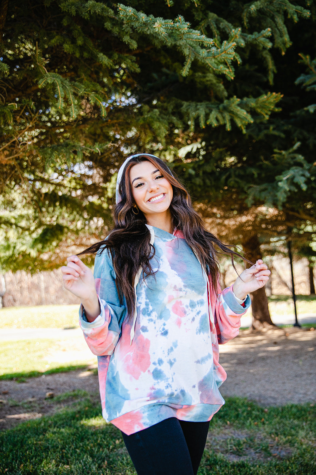Crush On You Tie Dye Hoodie