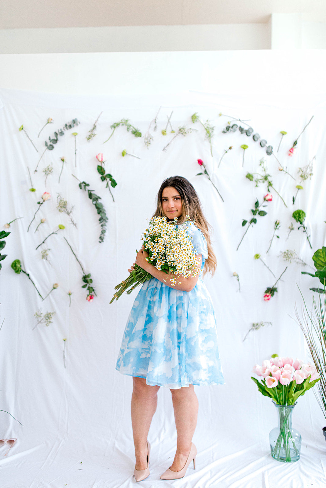 I've Gone To Heaven Cloud Dress XS-5X***