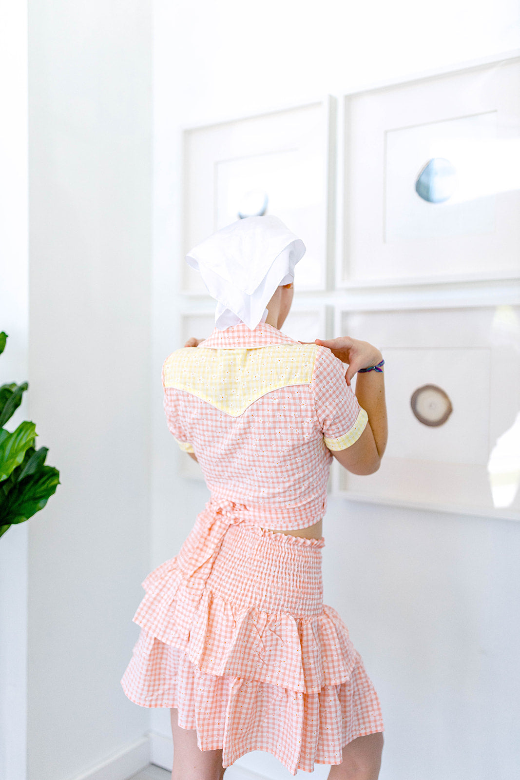 The Cutest Gingham Top Sizes XS-5X!***