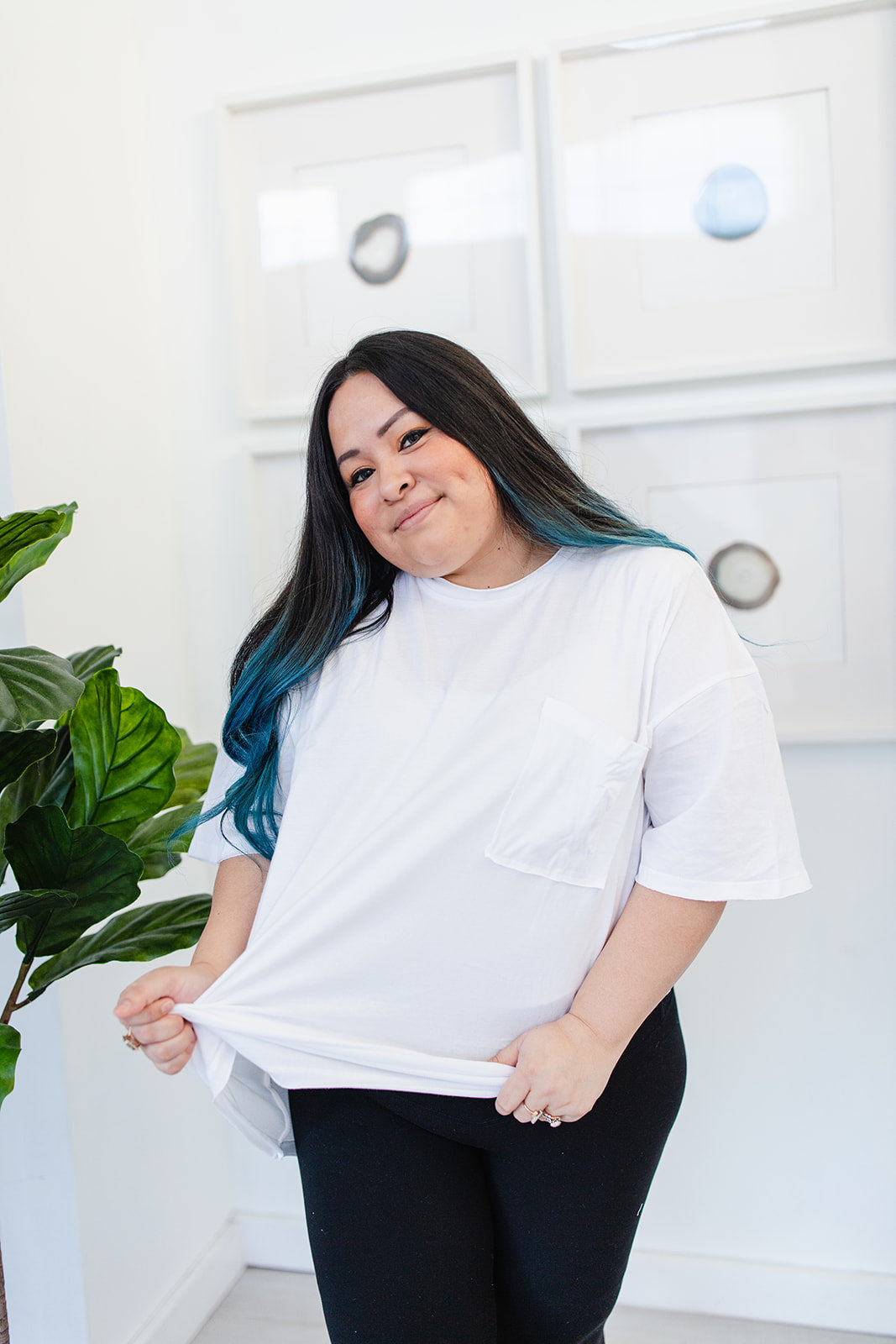 Everyday Boyfriend Tee in WHITE***