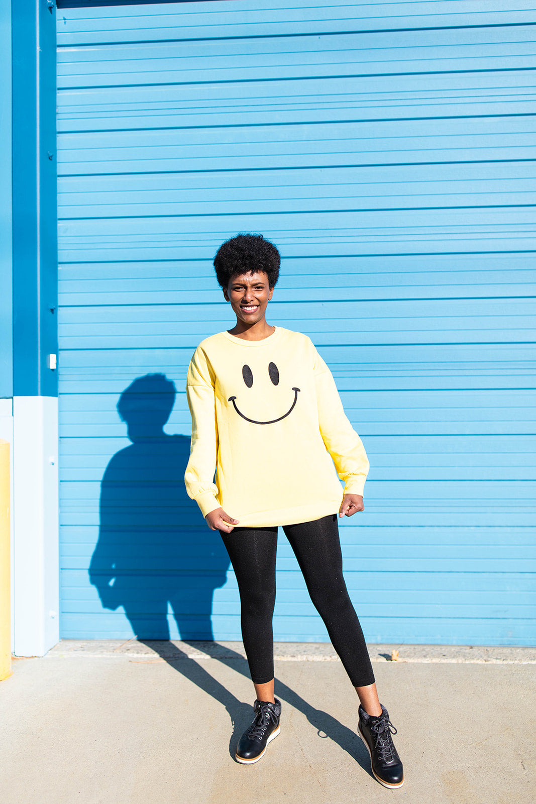 TABY ORIGINAL DESIGN: Smiley Pullover EMBROIDERED*** RESTOCKED***
