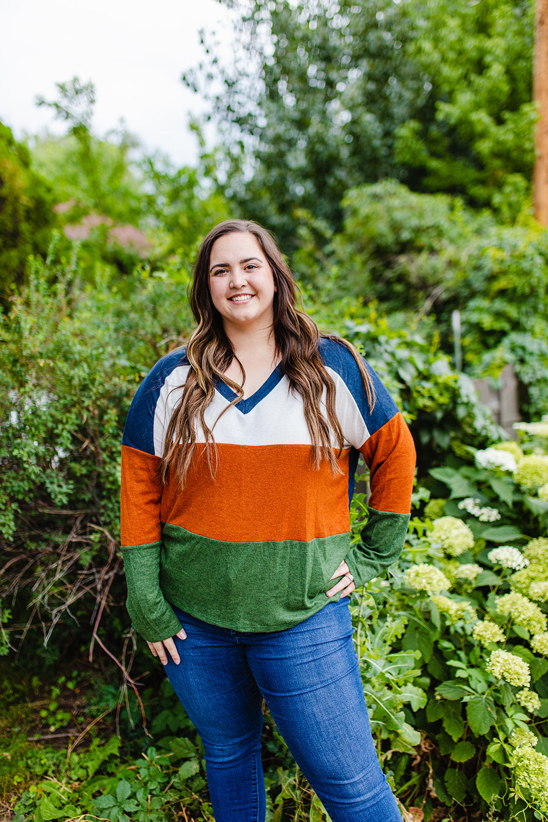 Embrace The Future Striped Top