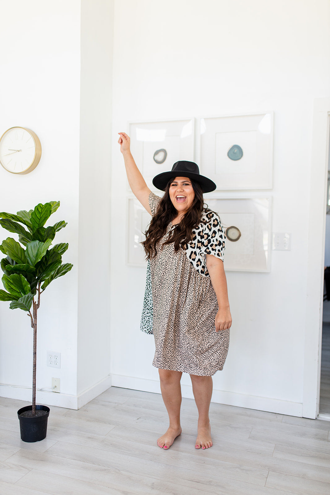 Fiercely Dotty Patchwork Dress BERNIES PICK***