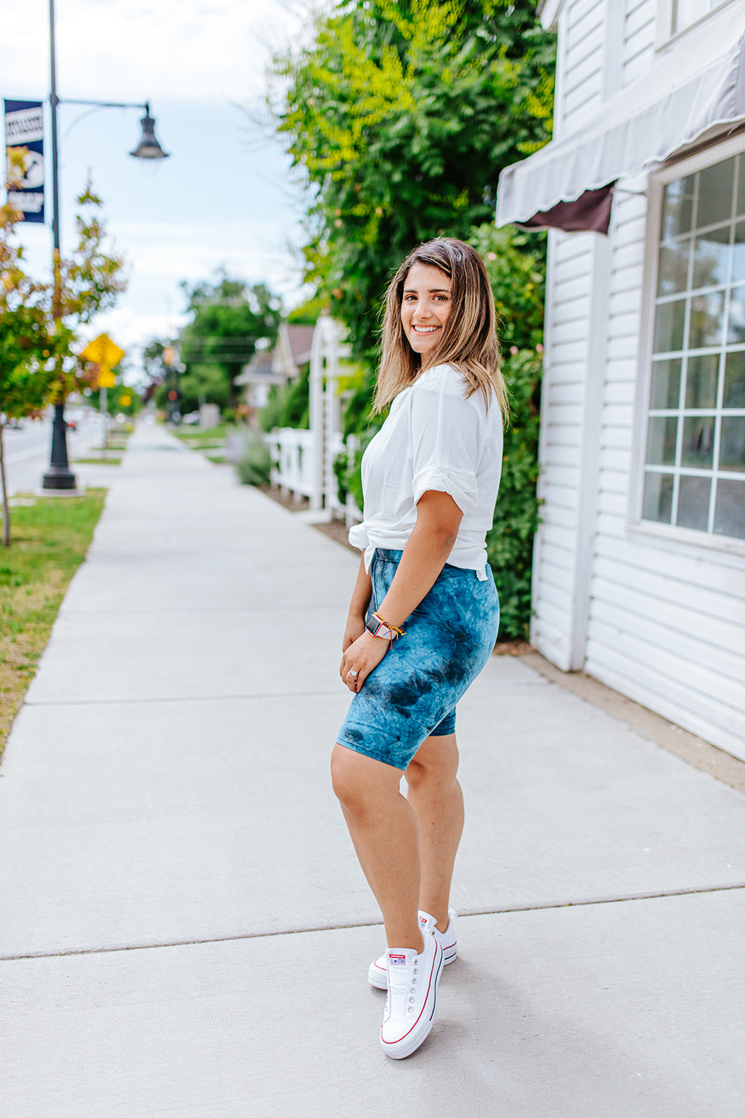 Riverside Dye Biker Shorts