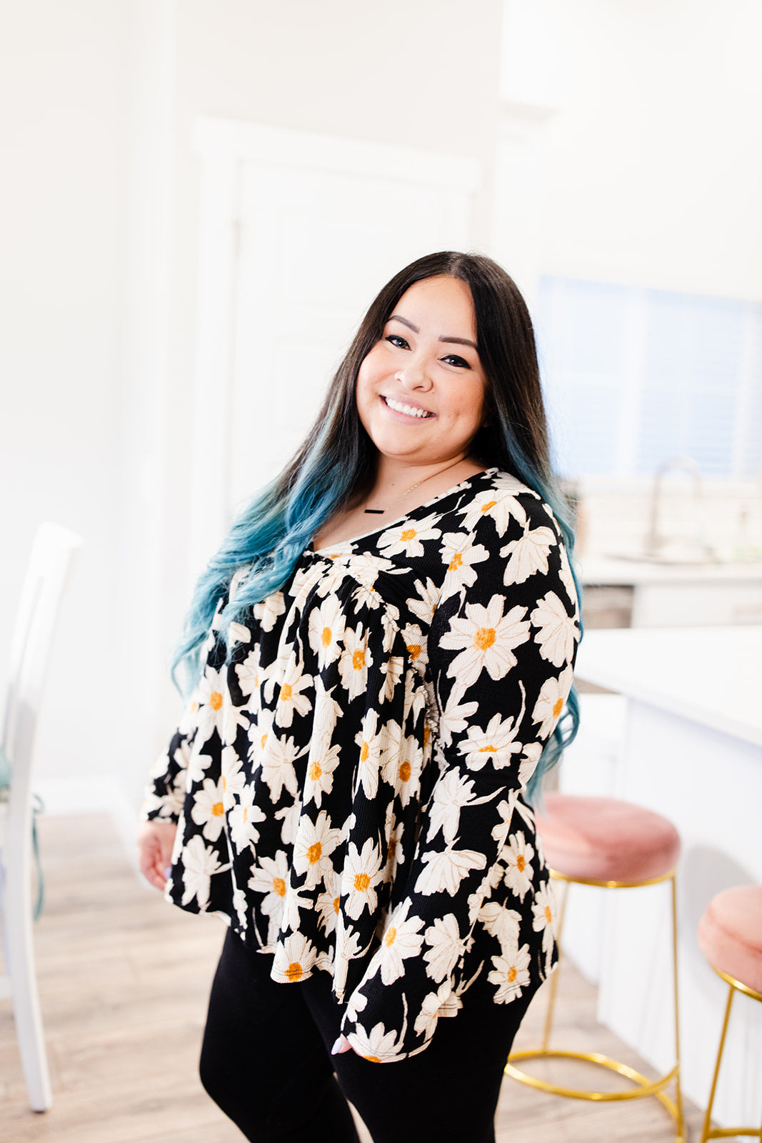 Make No Mistake Floral Top Taby's Pick***