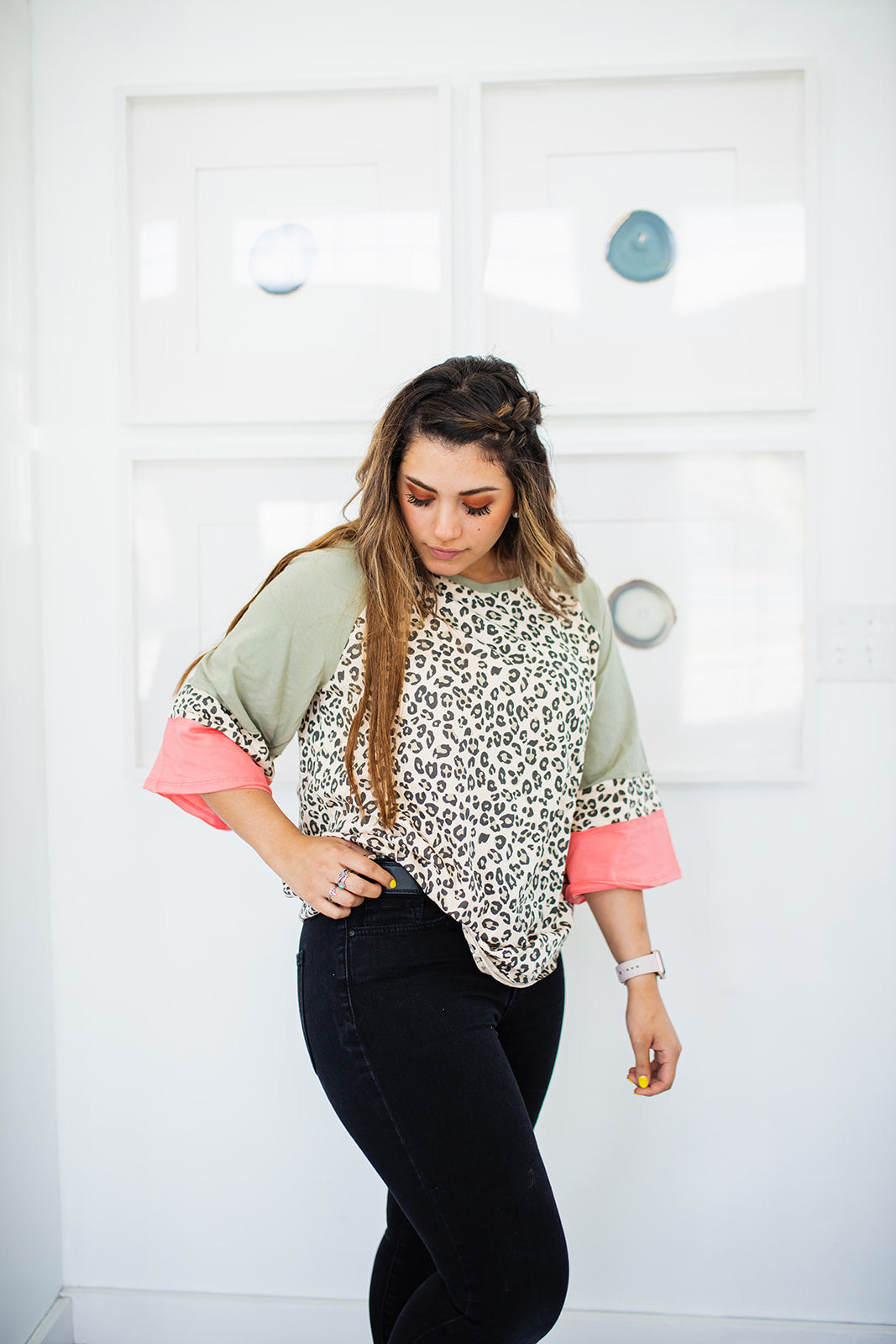 It’s A Vibe Leopard Tee