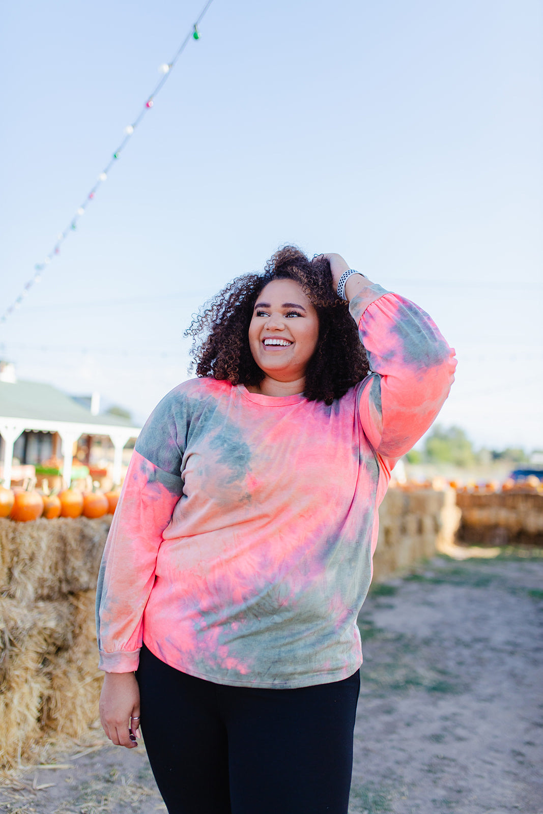 Never Let You Go Tie Dye Top