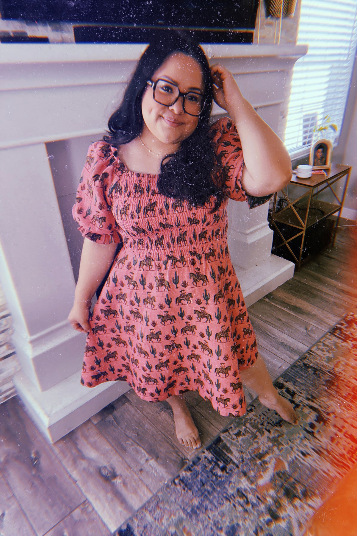 TABY ORIGINAL: Soldadera Rebel Rose Dress (XS-5X)** PREORDER PRICING***