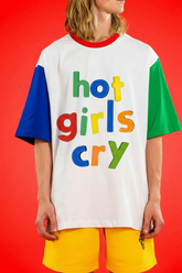 TABY ORIGINAL: Hot Girls Cry Magnet Tee in sizes XS-5X** PREORDER PROMO***