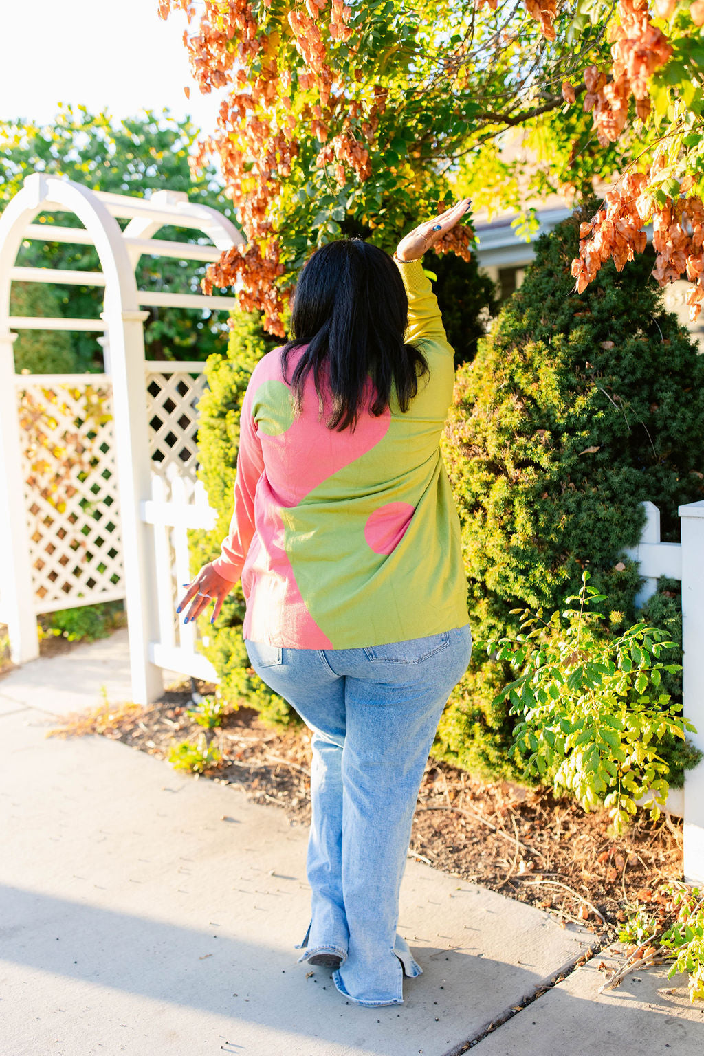 TABY ORIGINAL: The Yin To My Yang Cardigan In CACTUS KISS** In Sizes XS-5X!***