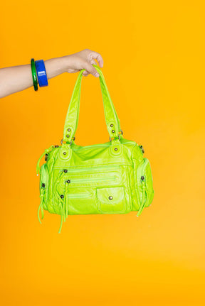 Green Flags Only Shoulder Bag PREORDER***