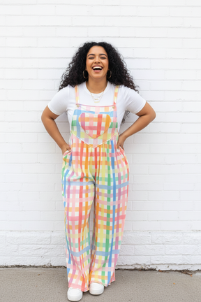 TABY ORIGINAL: Get Noticed Plisse Overall in Sizes XS-5X** PREORDER PROMO***