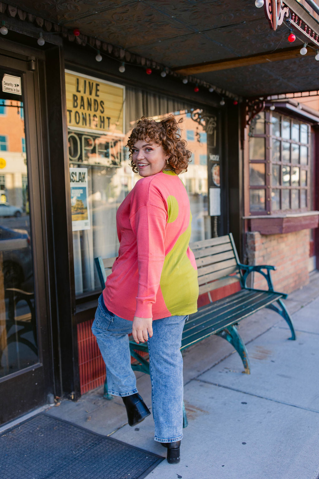 TABY ORIGINAL: The Yin To My Yang Cardigan In CACTUS KISS** In Sizes XS-5X!***