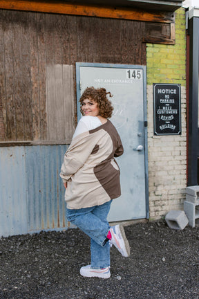 TABY ORIGINAL: The Yin To My Yang Cardigan In MOCHA LATTE** In Sizes XS-5X!***