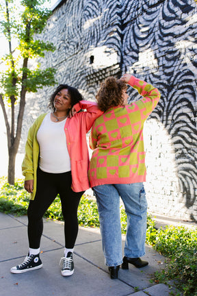 TABY ORIGINAL: Radical Self Love Cardigan In CACTUS KISS*** Sizes XS-5X!***