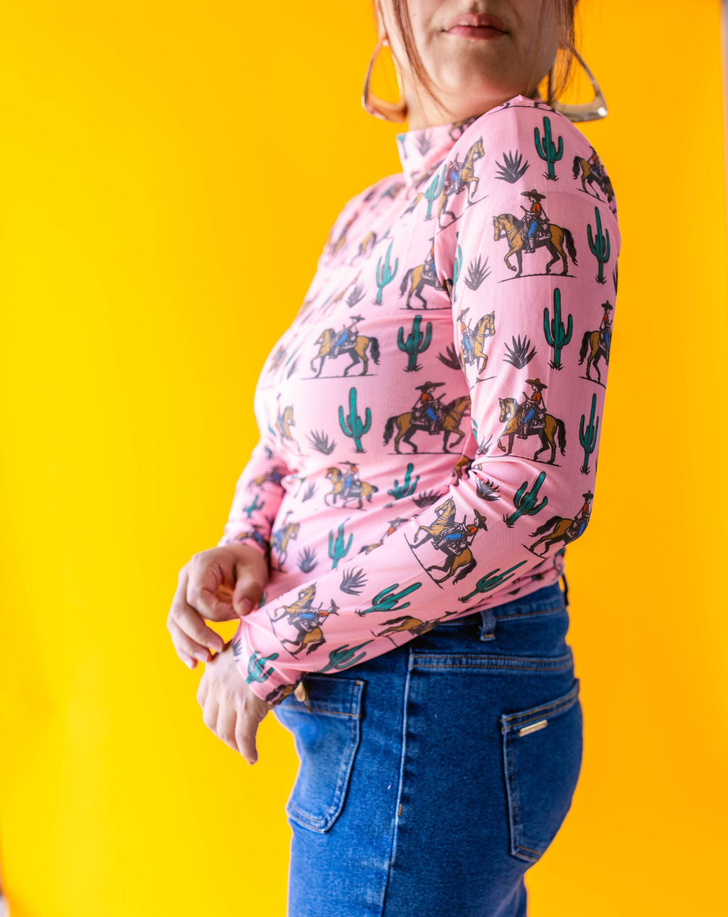 TABY ORIGINAL: Rebel Rose Mesh top IN SIZES XS-5X***