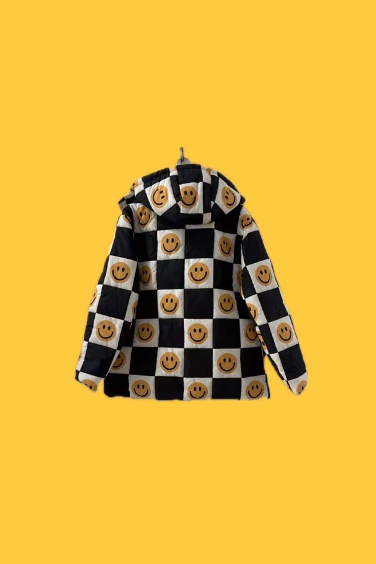 TABY ORIGINAL: Happily Checked Out Puffer Coat In Sizes XS-5X!** PREORDER***