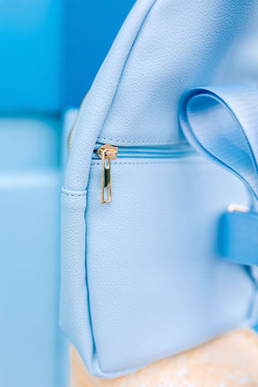 Follow Your Own Path Sling Bag In BABY BLUE***