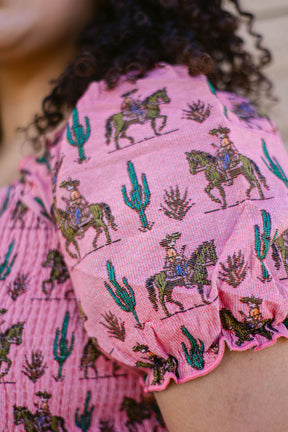 TABY ORIGINAL: Soldadera Rebel Rose Dress (XS-5X)***