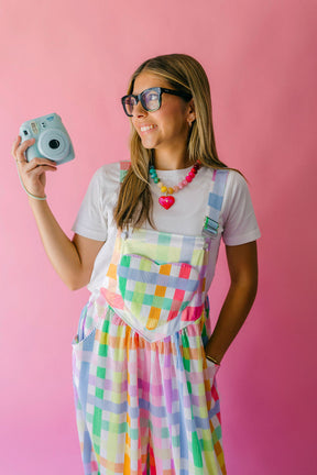 TABY ORIGINAL: Get Noticed Plisse Overall in Sizes XS-5X**