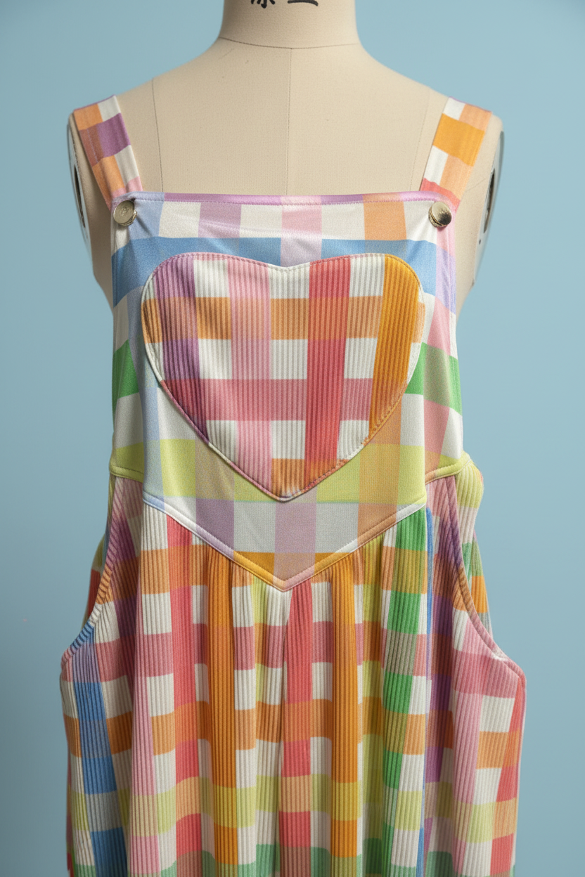 TABY ORIGINAL: Get Noticed Plisse Overall in Sizes XS-5X** PREORDER PROMO***