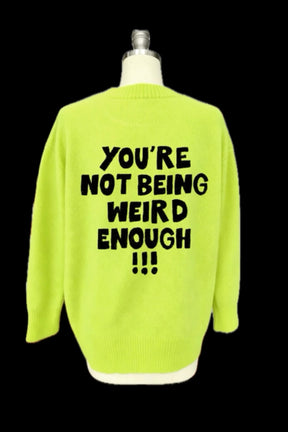 TABY ORIGINAL: Weirdo Sweater PREORDER+PROMOTION***