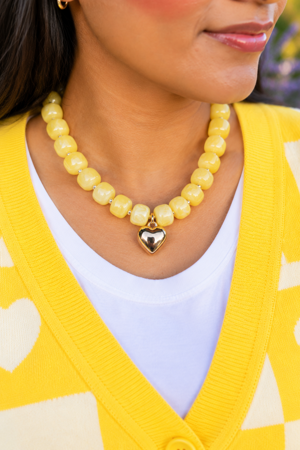 Sunshine Heart Necklace