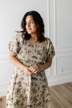 TABY ORIGINAL: Women Of The West Dress (XS-5X)***