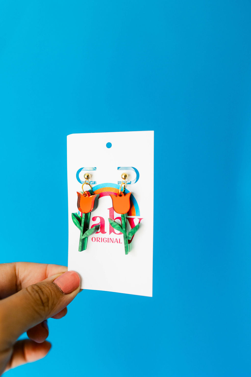 Taby Original: Mañana Sera Bonito Tulip Earrings