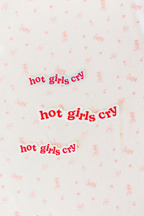 Hot Girls Cry 4.25 Inch Sticker