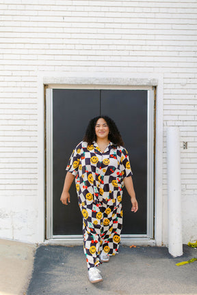 TABY ORIGINAL: The Life of a Smiley Girl Plisse Set in sizes XS-5X***