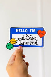 Hello Sticker