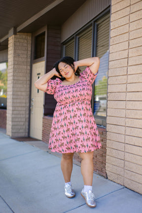 TABY ORIGINAL: Soldadera Rebel Rose Dress (XS-5X)***