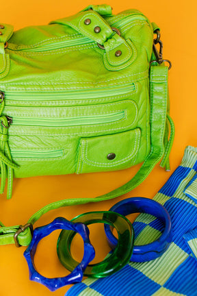 Green Flags Only Shoulder Bag PREORDER***