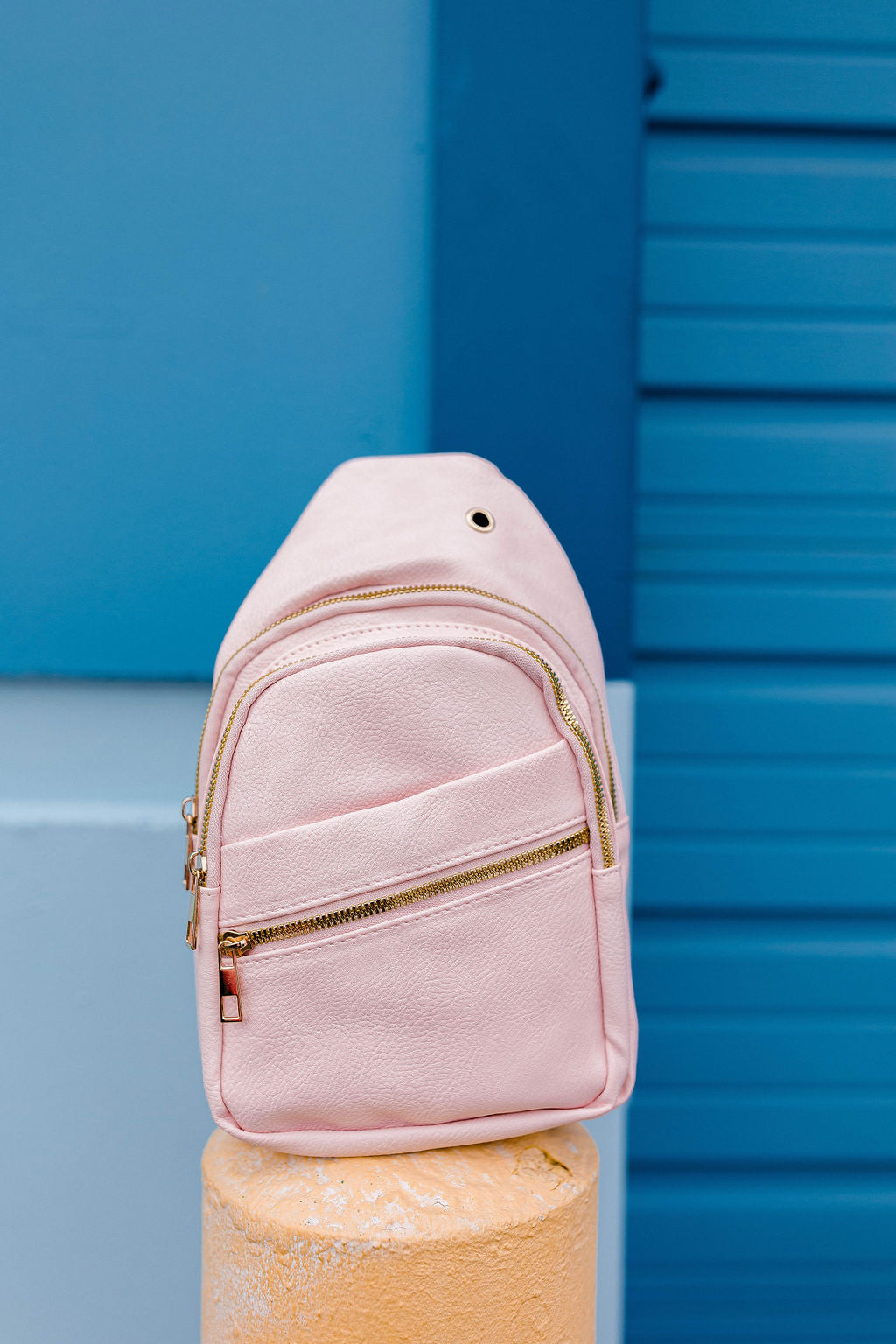Follow Your Own Path Sling Bag In PINK***