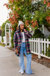Vagabond Plaid Jacket RESTOCKED*** AVAILABLE IN SIZES SMALL-3X!!***
