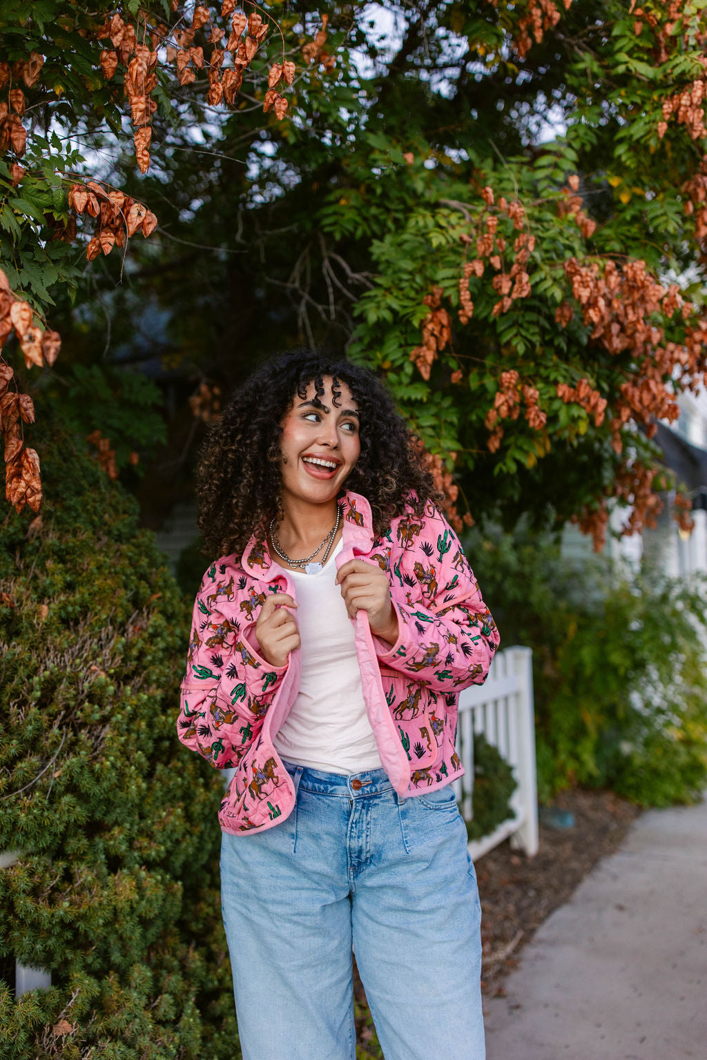 TABY ORIGINAL: Rebel Rose Quilted Jacket In Sizes XS-5X!** PREORDER***