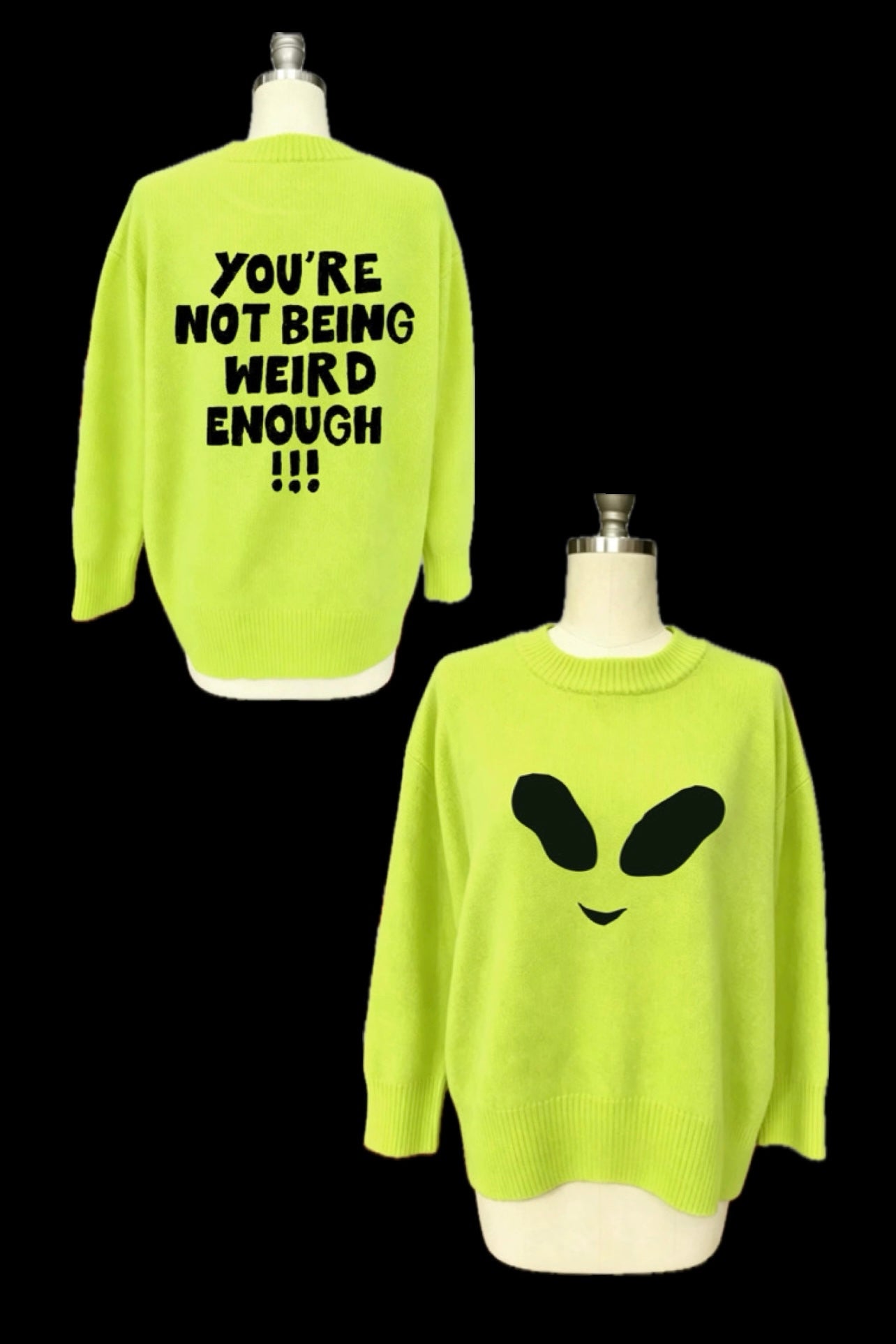 TABY ORIGINAL: Weirdo Sweater PREORDER+PROMOTION***