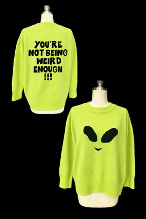 TABY ORIGINAL: Weirdo Sweater PREORDER+PROMOTION***