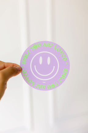 Smile You Are Loved Sticker