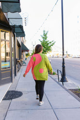 TABY ORIGINAL: The Yin To My Yang Cardigan In CACTUS KISS** In Sizes XS-5X!***