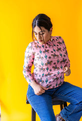 TABY ORIGINAL: Rebel Rose Mesh top IN SIZES XS-5X***
