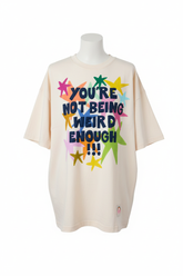 TABY ORIGINAL: You're Not Being Weird Enough Boxy Tee in sizes XS-5X***