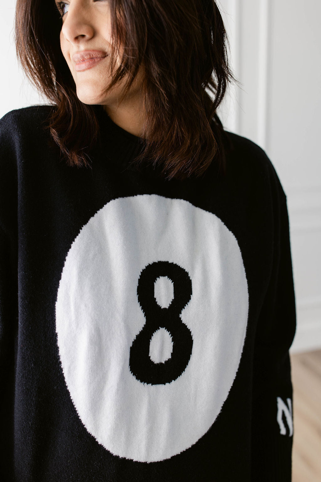 TABY ORIGINAL: Lucky 8 Ball Sweater Sizes XS-5X!** PREORDER***