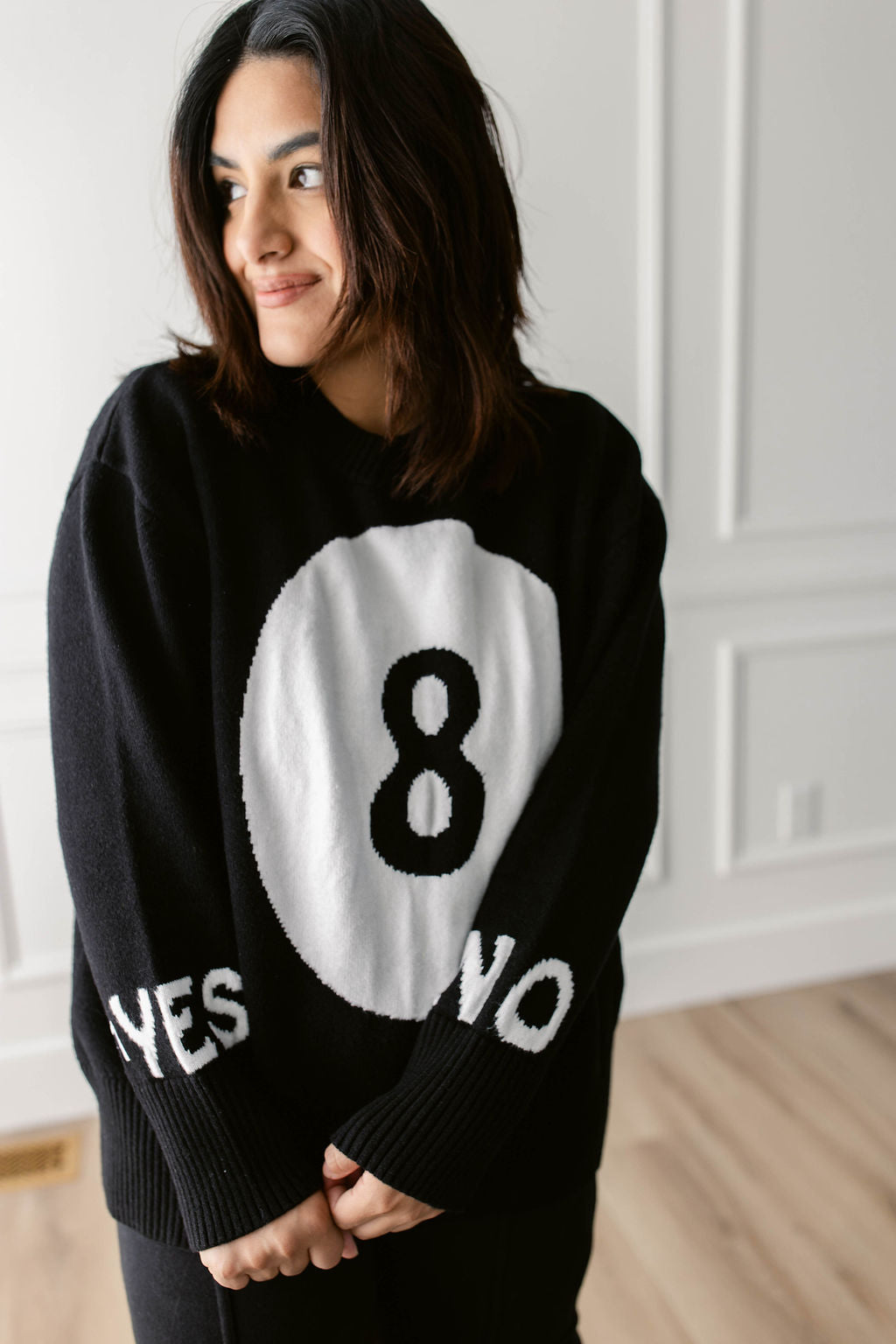 TABY ORIGINAL: Lucky 8 Ball Sweater Sizes XS-5X!** PREORDER***