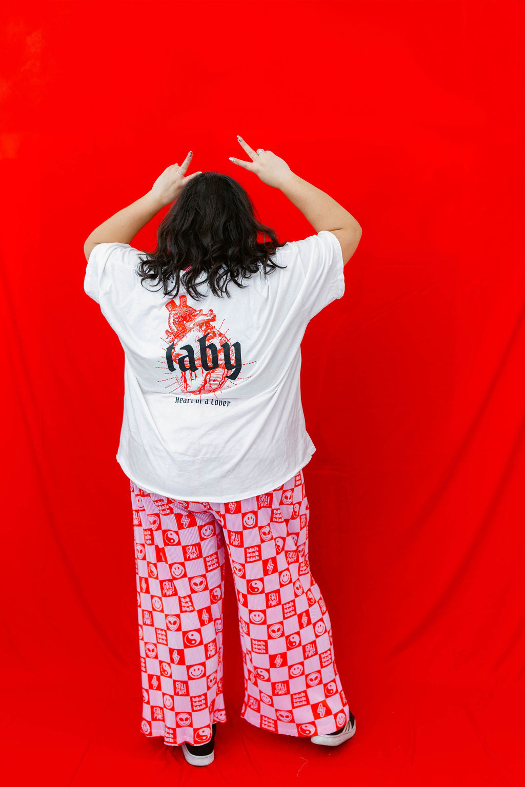 TABY ORIGINAL DESIGN: Heart Of A Lover Boyfriend Tee