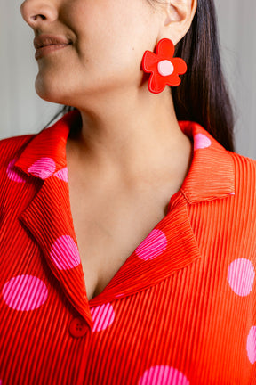 TABY ORIGINAL: Pep In Your Step Polkadot 3 Piece Plisse Set