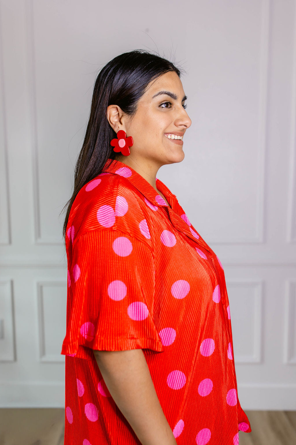 TABY ORIGINAL: Pep In Your Step Polkadot 3 Piece Plisse Set